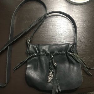 Lucky Brand Black Crossbody Purse - Black